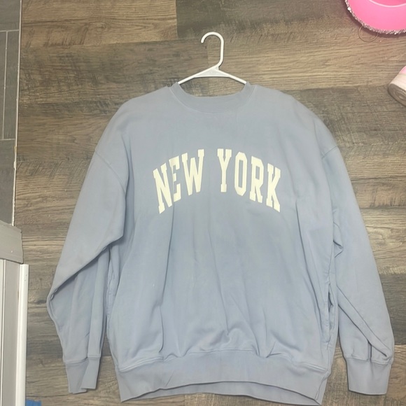 Brandy Melville Jackets & Blazers - new york brandy crewneck